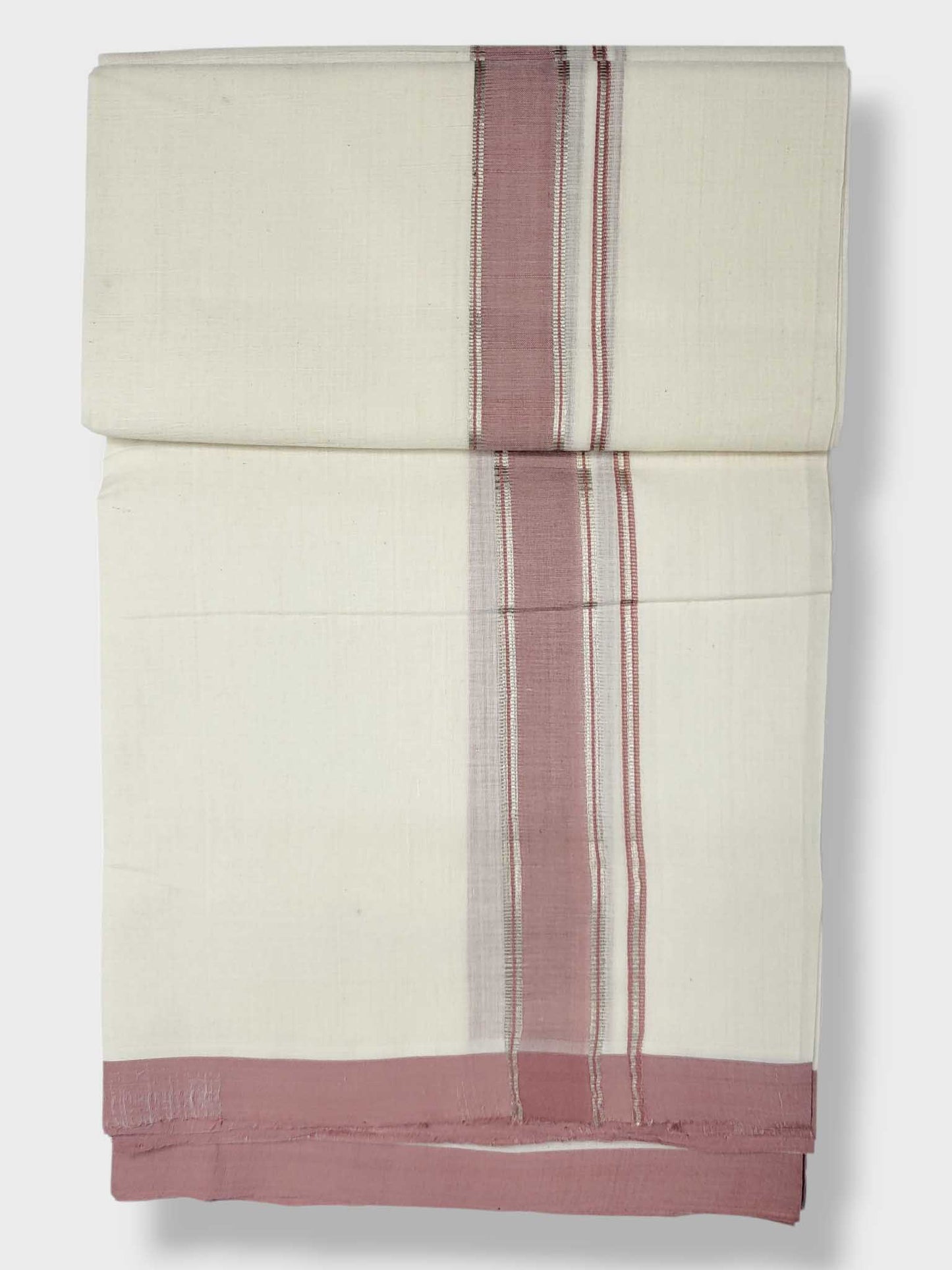 Kerala Balaramapuram Pure Cotton Handloom Mundu/Dhoti