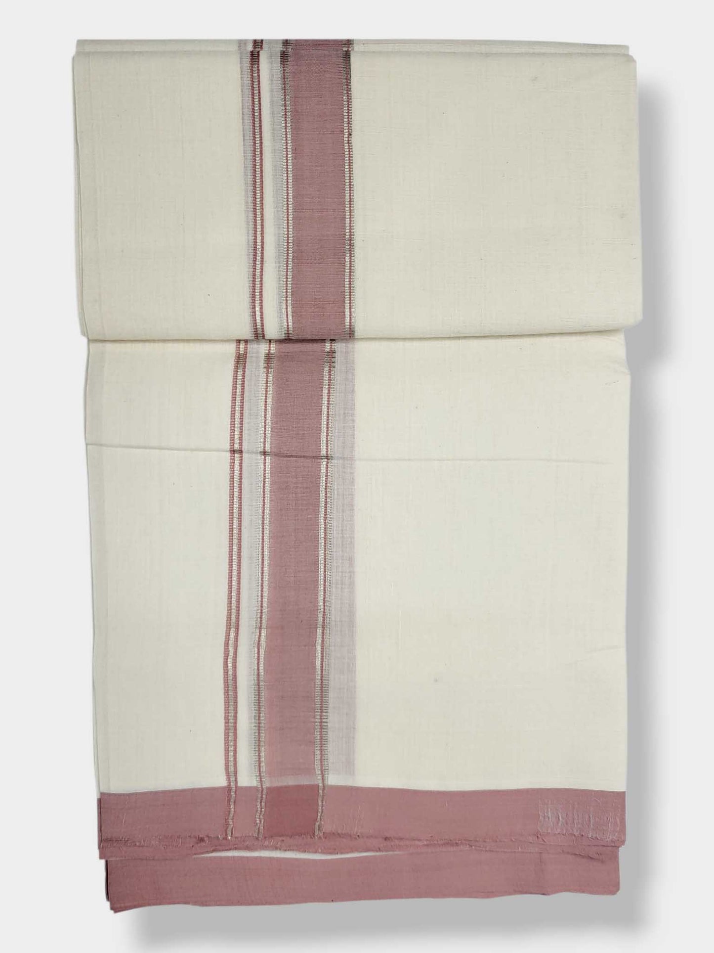 Kerala Balaramapuram Pure Cotton Handloom Mundu/Dhoti