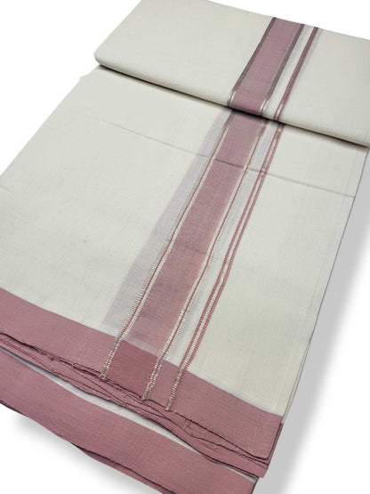 Kerala Balaramapuram Pure Cotton Handloom Mundu/Dhoti