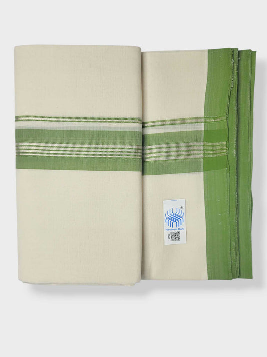 Kerala Balaramapuram Pure Cotton Handloom Mundu/Dhoti