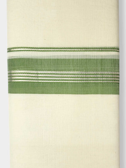 Kerala Balaramapuram Pure Cotton Handloom Mundu/Dhoti