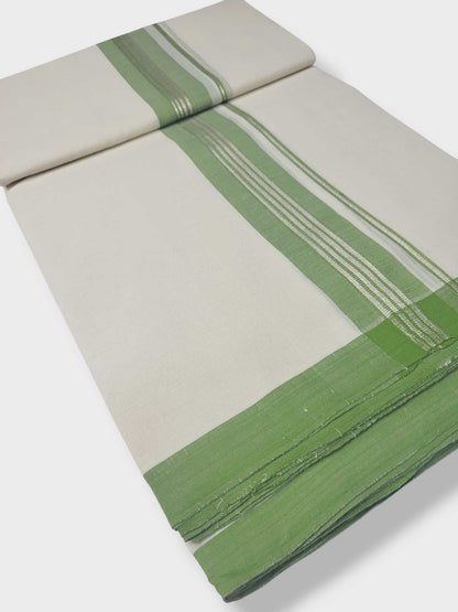Kerala Balaramapuram Pure Cotton Handloom Mundu/Dhoti