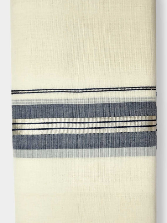 Kerala Balaramapuram Pure Cotton Handloom Mundu/Dhoti