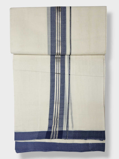 Kerala Balaramapuram Pure Cotton Handloom Mundu/Dhoti