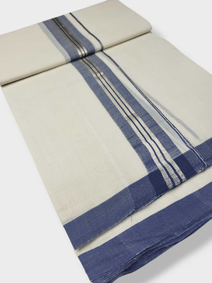 Kerala Balaramapuram Pure Cotton Handloom Mundu/Dhoti