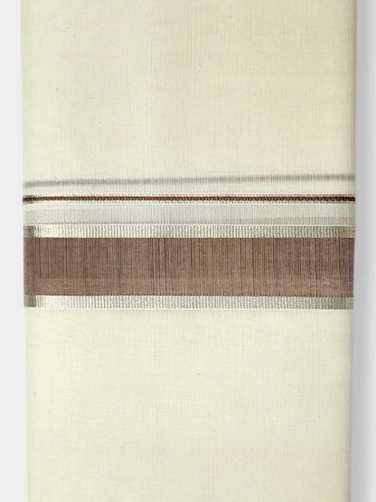 Kerala Balaramapuram Pure Cotton Handloom Mundu/Dhoti