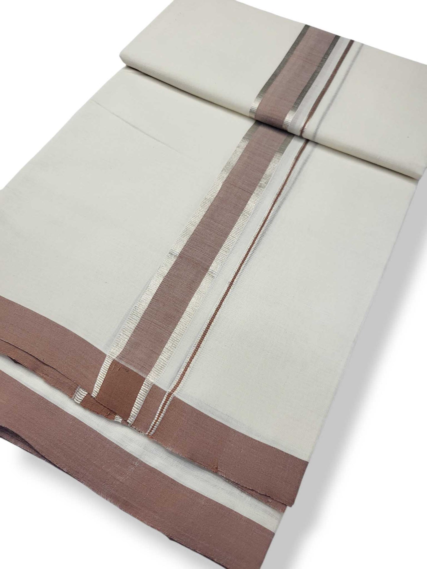 Kerala Balaramapuram Pure Cotton Handloom Mundu/Dhoti