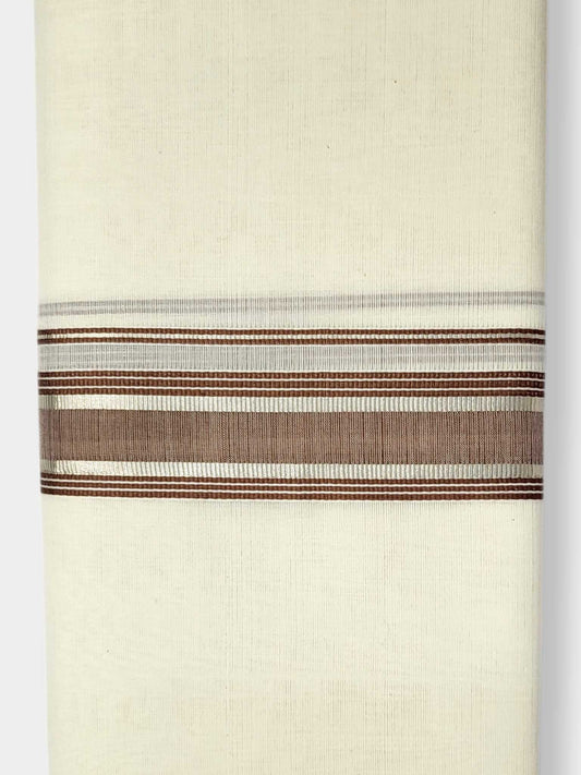 Kerala Balaramapuram Pure Cotton Handloom Mundu/Dhoti