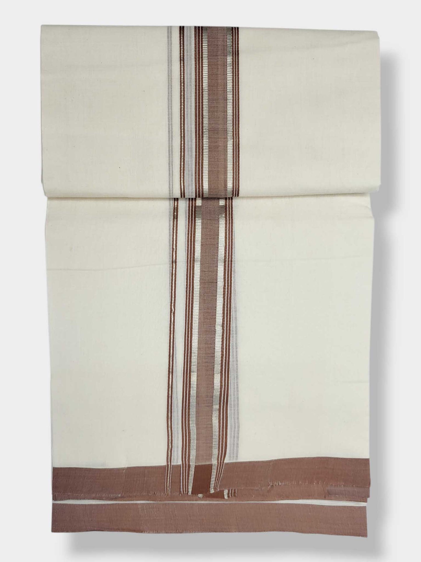 Kerala Balaramapuram Pure Cotton Handloom Mundu/Dhoti