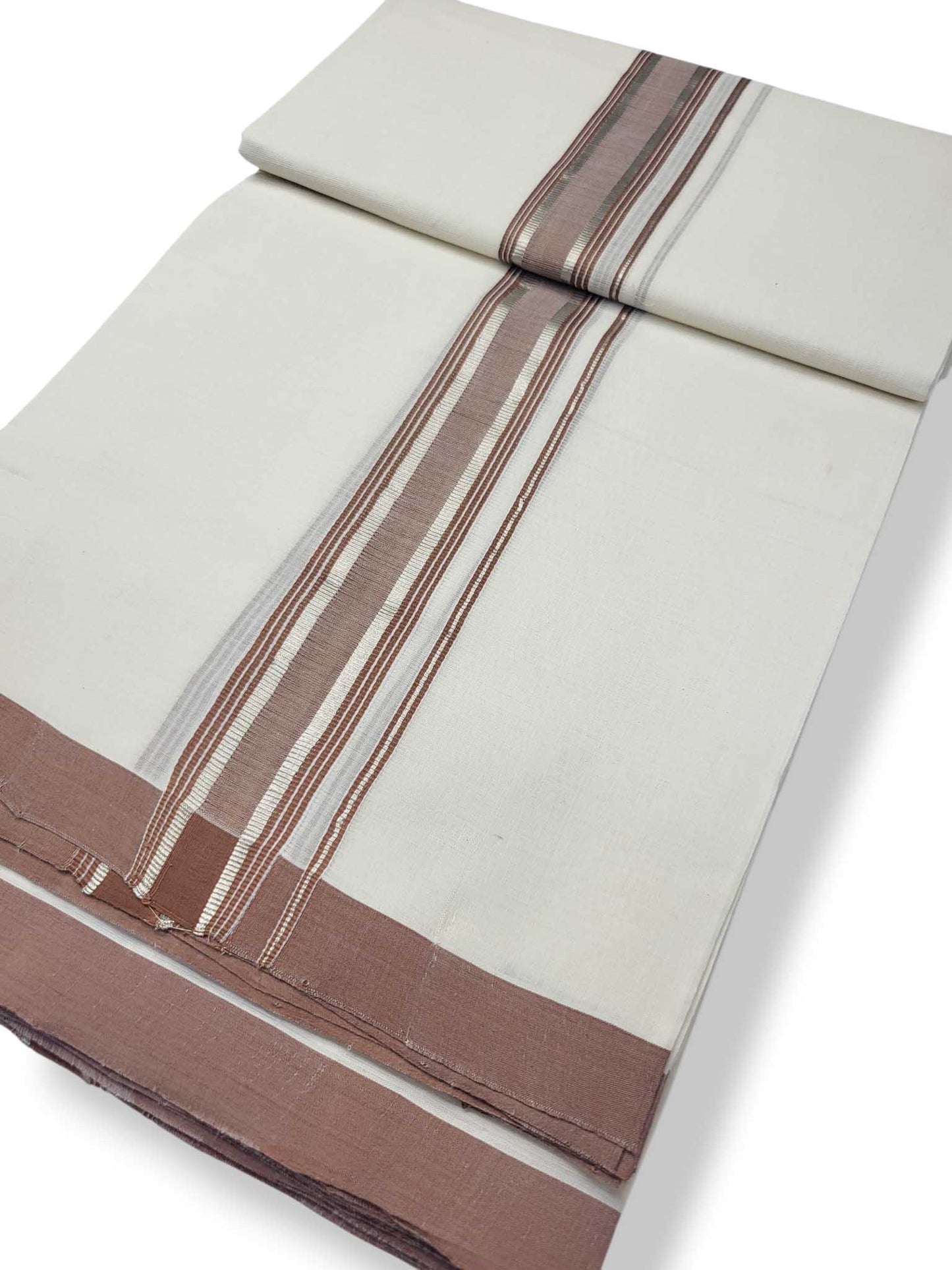 Kerala Balaramapuram Pure Cotton Handloom Mundu/Dhoti
