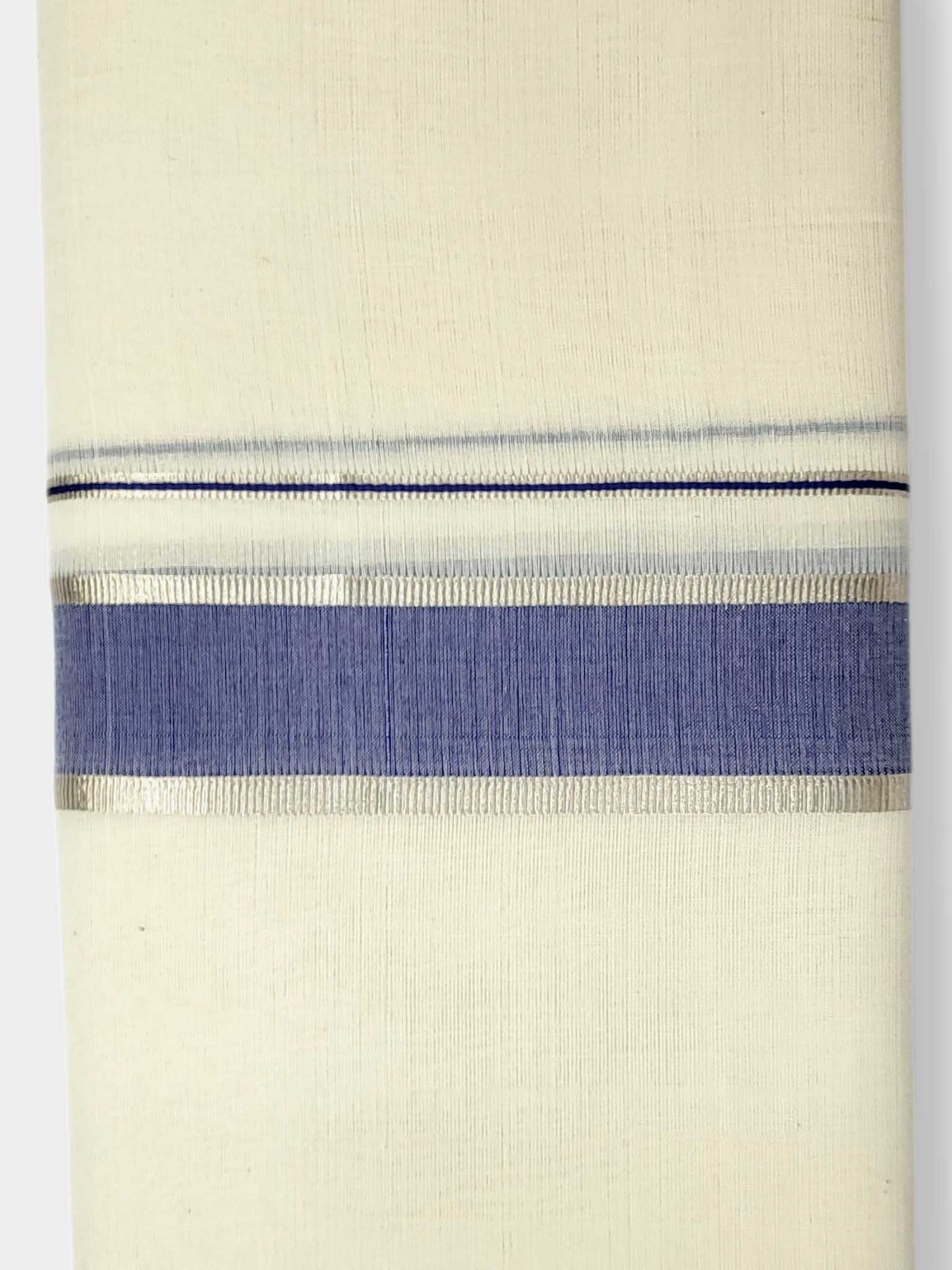 Kerala Balaramapuram Pure Cotton Handloom Mundu/Dhoti
