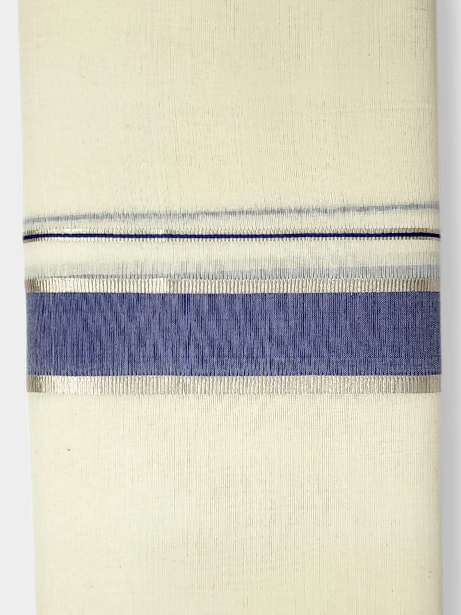 Kerala Balaramapuram Pure Cotton Handloom Mundu/Dhoti