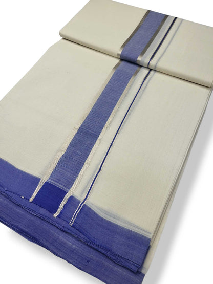 Kerala Balaramapuram Pure Cotton Handloom Mundu/Dhoti