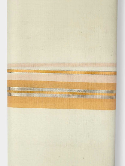 Kerala Balaramapuram Pure Cotton Handloom Mundu/Dhoti