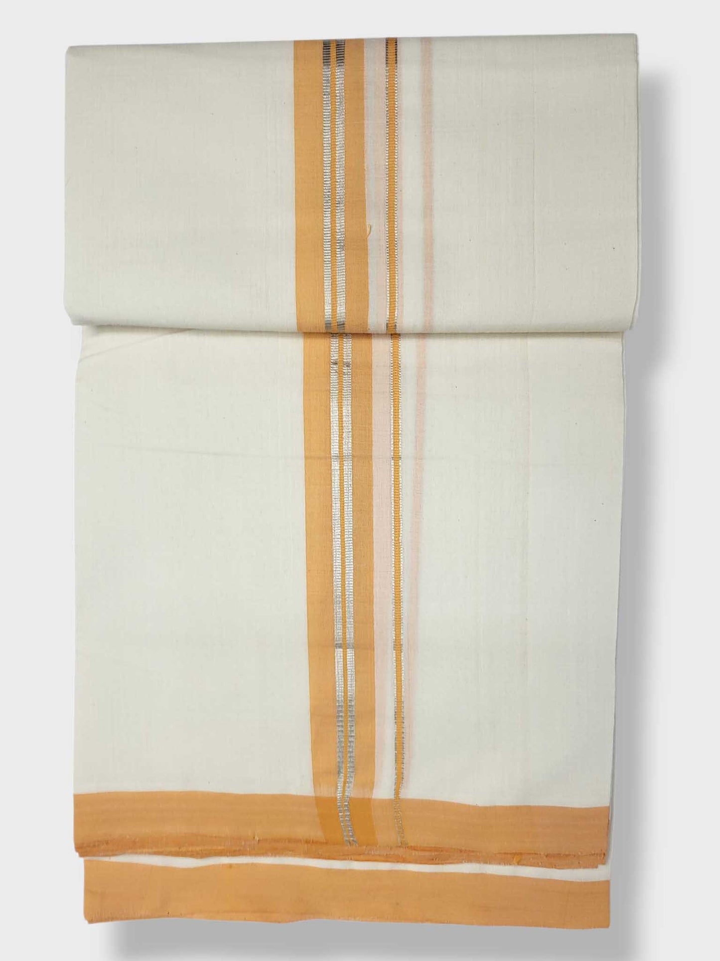 Kerala Balaramapuram Pure Cotton Handloom Mundu/Dhoti