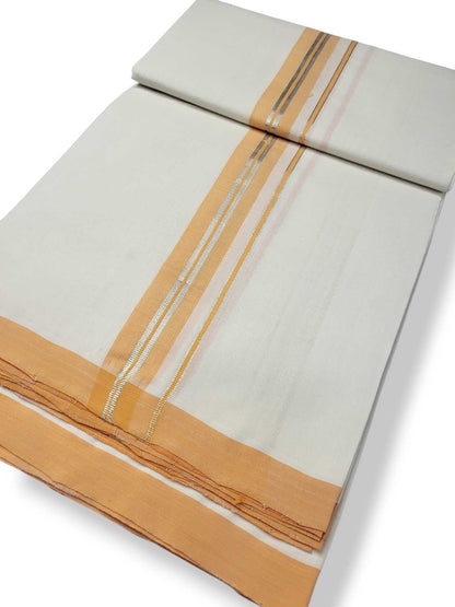Kerala Balaramapuram Pure Cotton Handloom Mundu/Dhoti