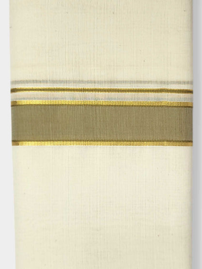 Kerala Balaramapuram Pure Cotton Handloom Mundu/Dhoti