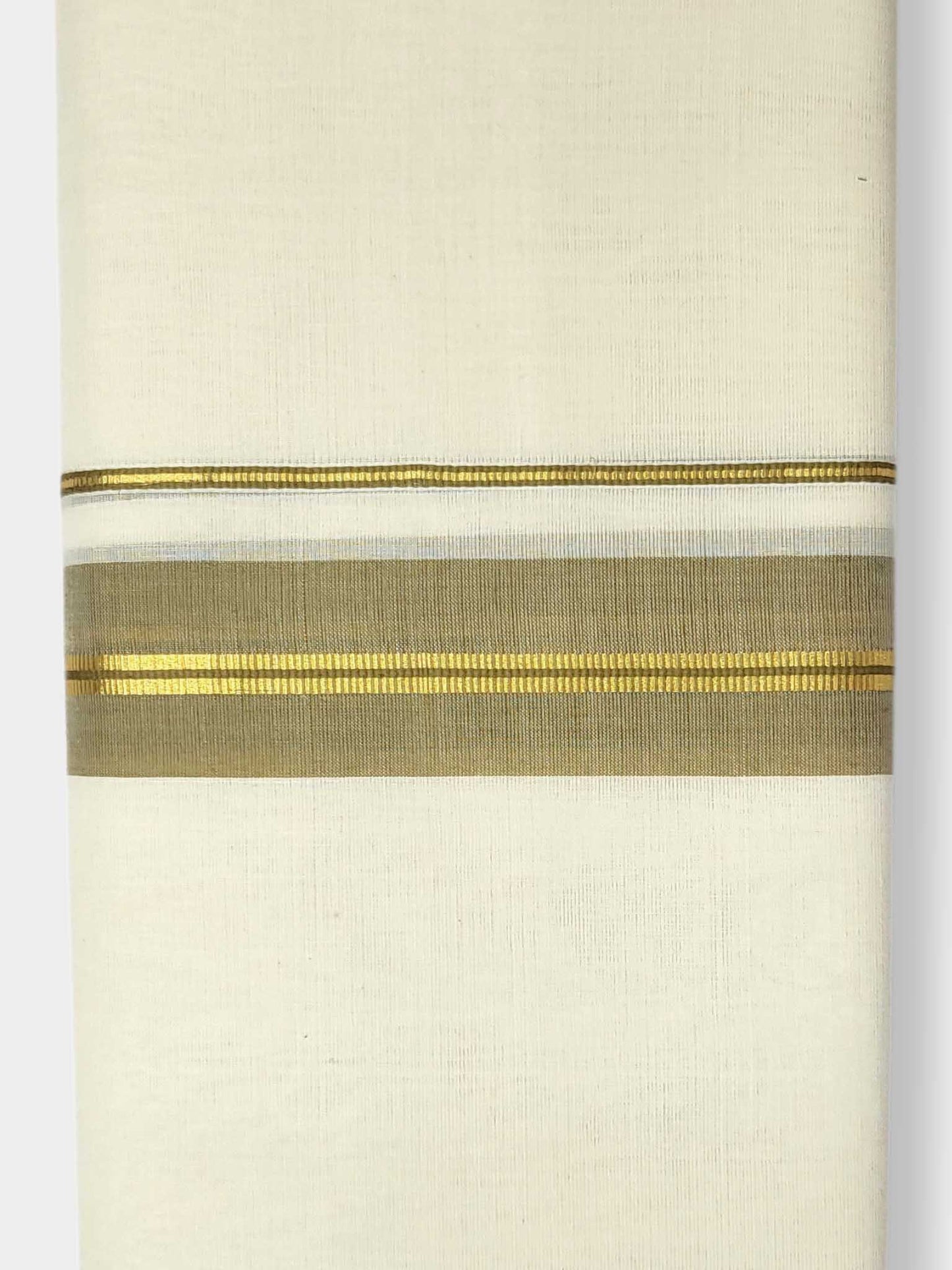 Kerala Balaramapuram Pure Cotton Handloom Mundu/Dhoti