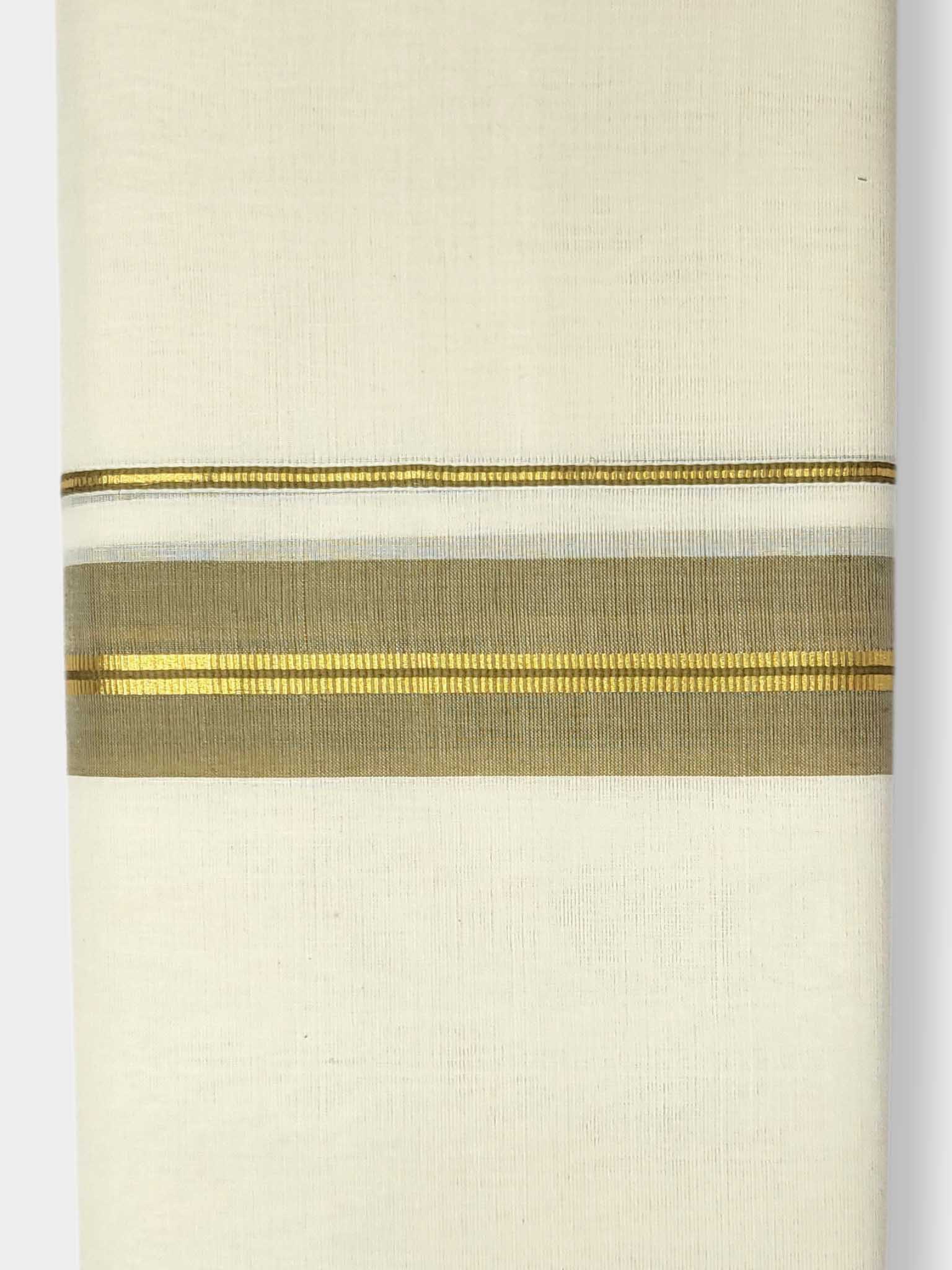 Kerala Balaramapuram Pure Cotton Handloom Mundu/Dhoti