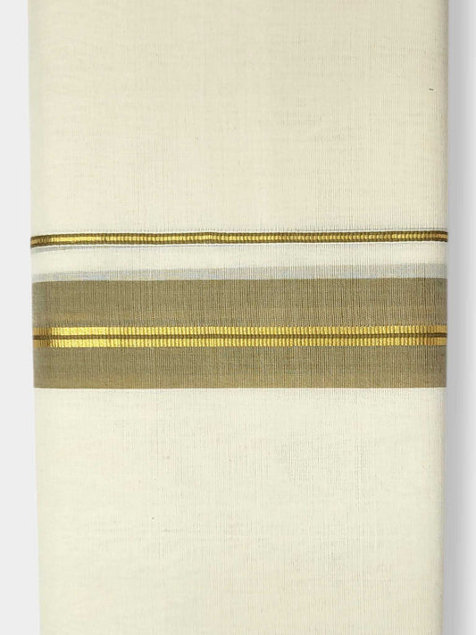 Kerala Balaramapuram Pure Cotton Handloom Mundu/Dhoti