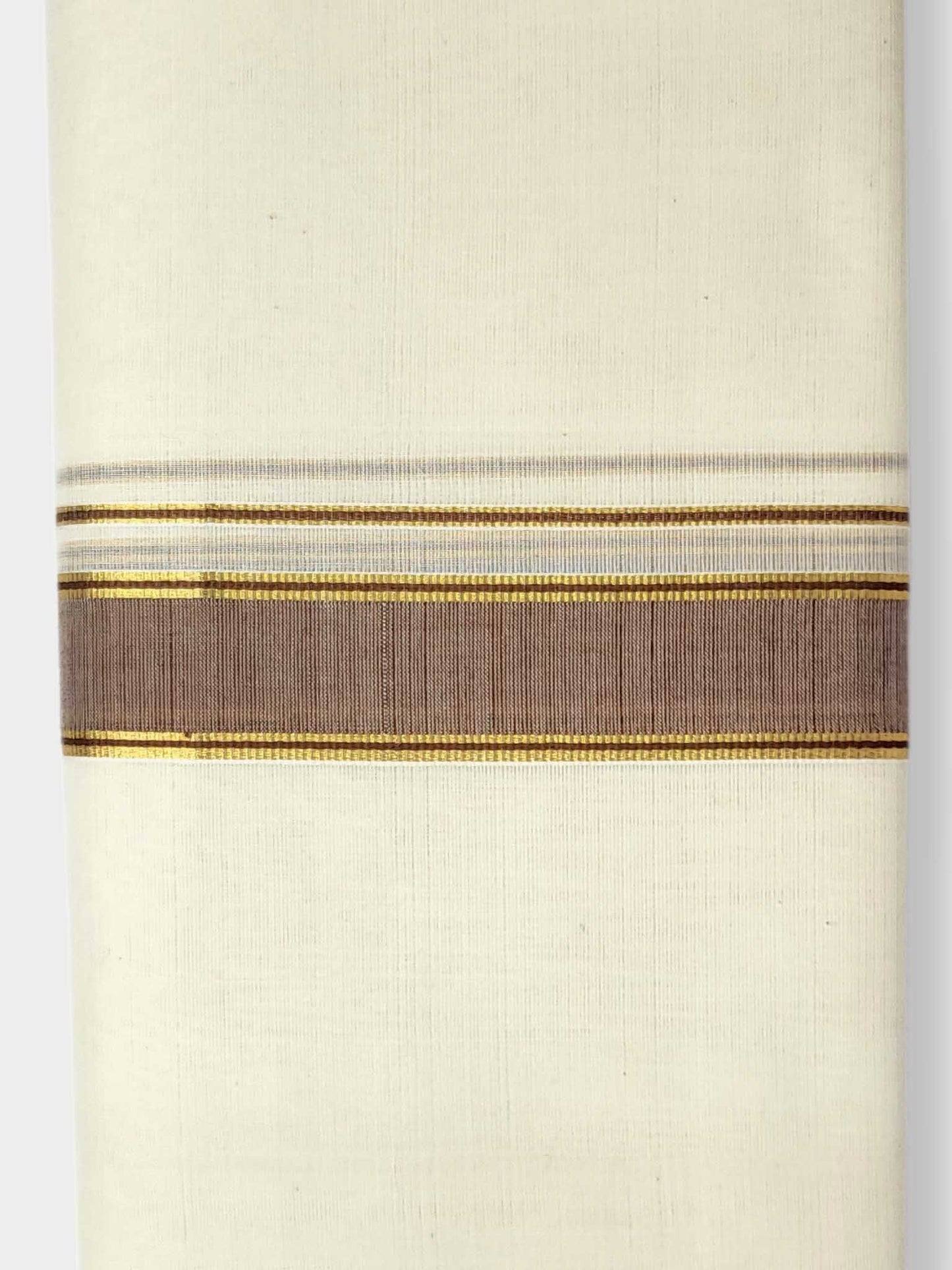 Kerala Balaramapuram Pure Cotton Handloom Mundu/Dhoti