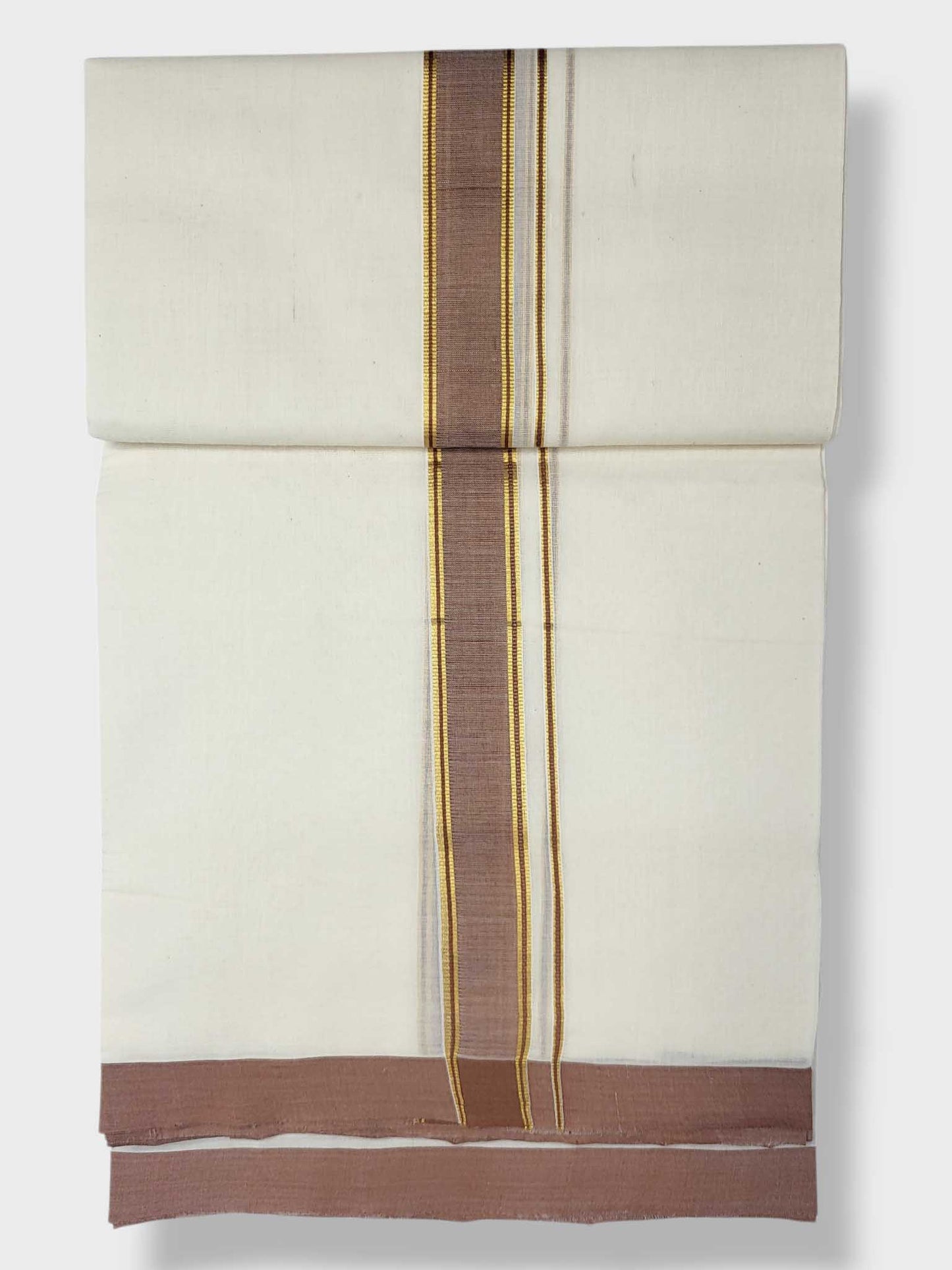 Kerala Balaramapuram Pure Cotton Handloom Mundu/Dhoti