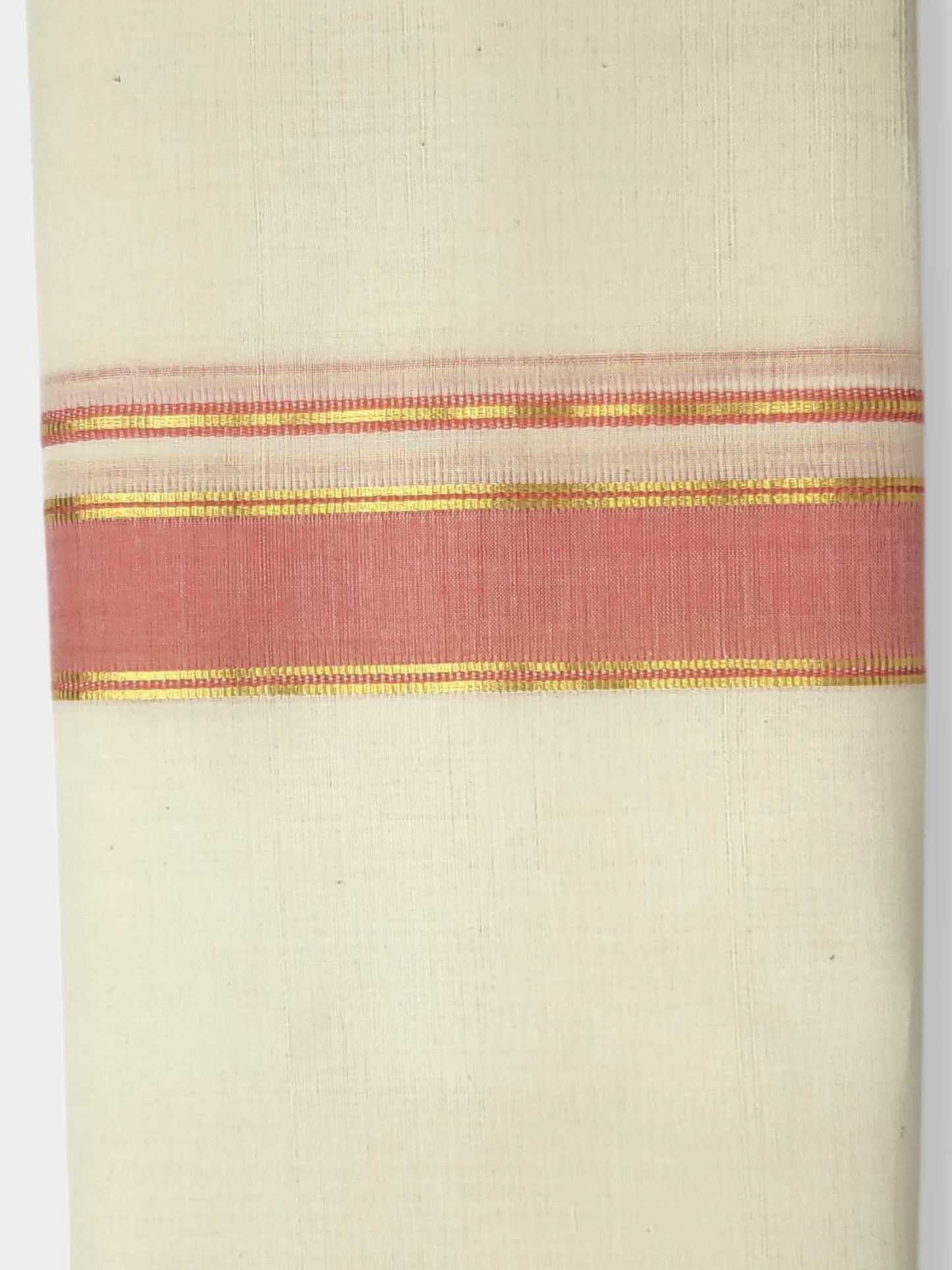Kerala Balaramapuram Pure Cotton Handloom Mundu/Dhoti