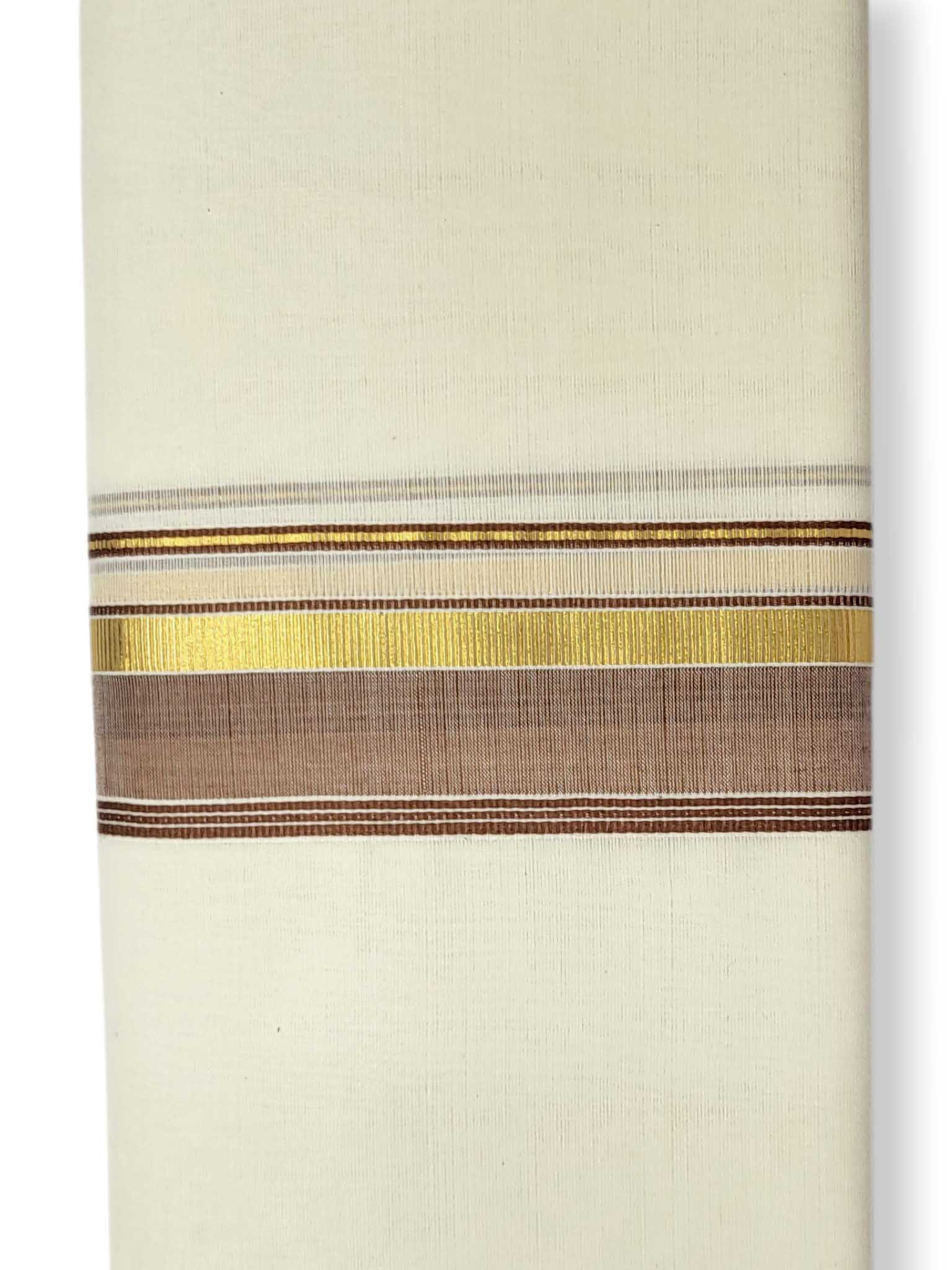 Kerala Balaramapuram Pure Cotton Handloom Mundu/Dhoti