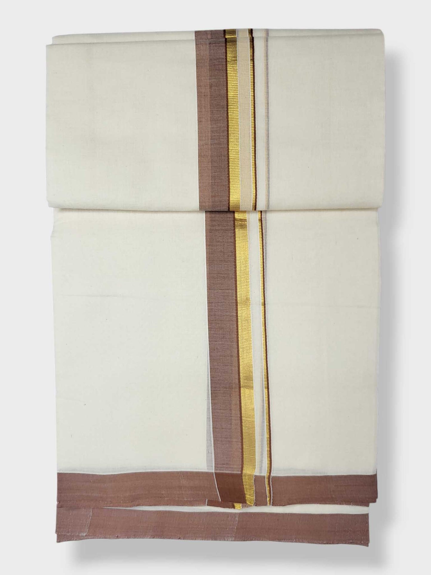 Kerala Balaramapuram Pure Cotton Handloom Mundu/Dhoti