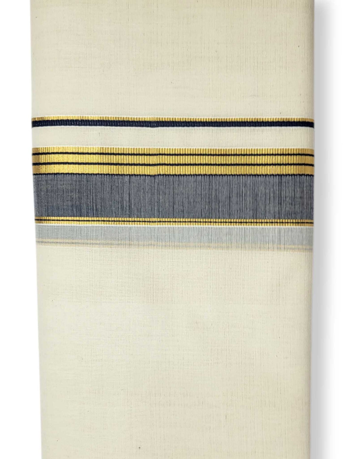 Kerala Balaramapuram Pure Cotton Handloom Mundu/Dhoti