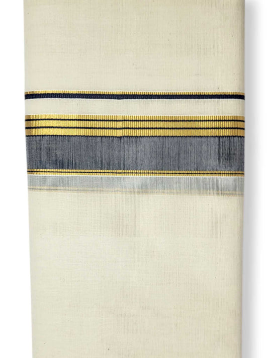 Kerala Balaramapuram Pure Cotton Handloom Mundu/Dhoti