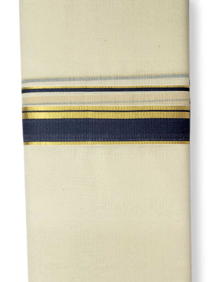 Kerala Balaramapuram Pure Cotton Handloom Mundu/Dhoti