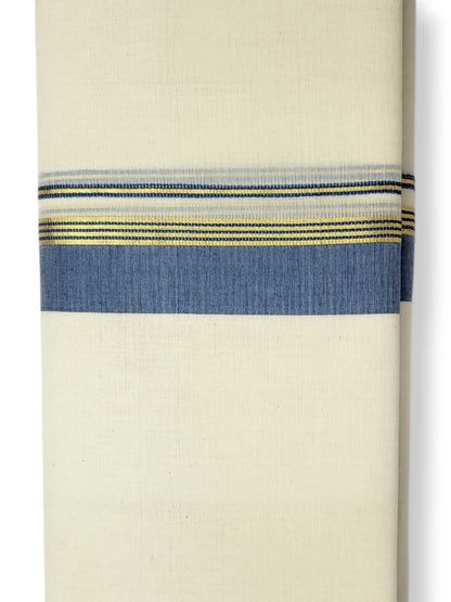 Kerala Balaramapuram Pure Cotton Handloom Mundu/Dhoti