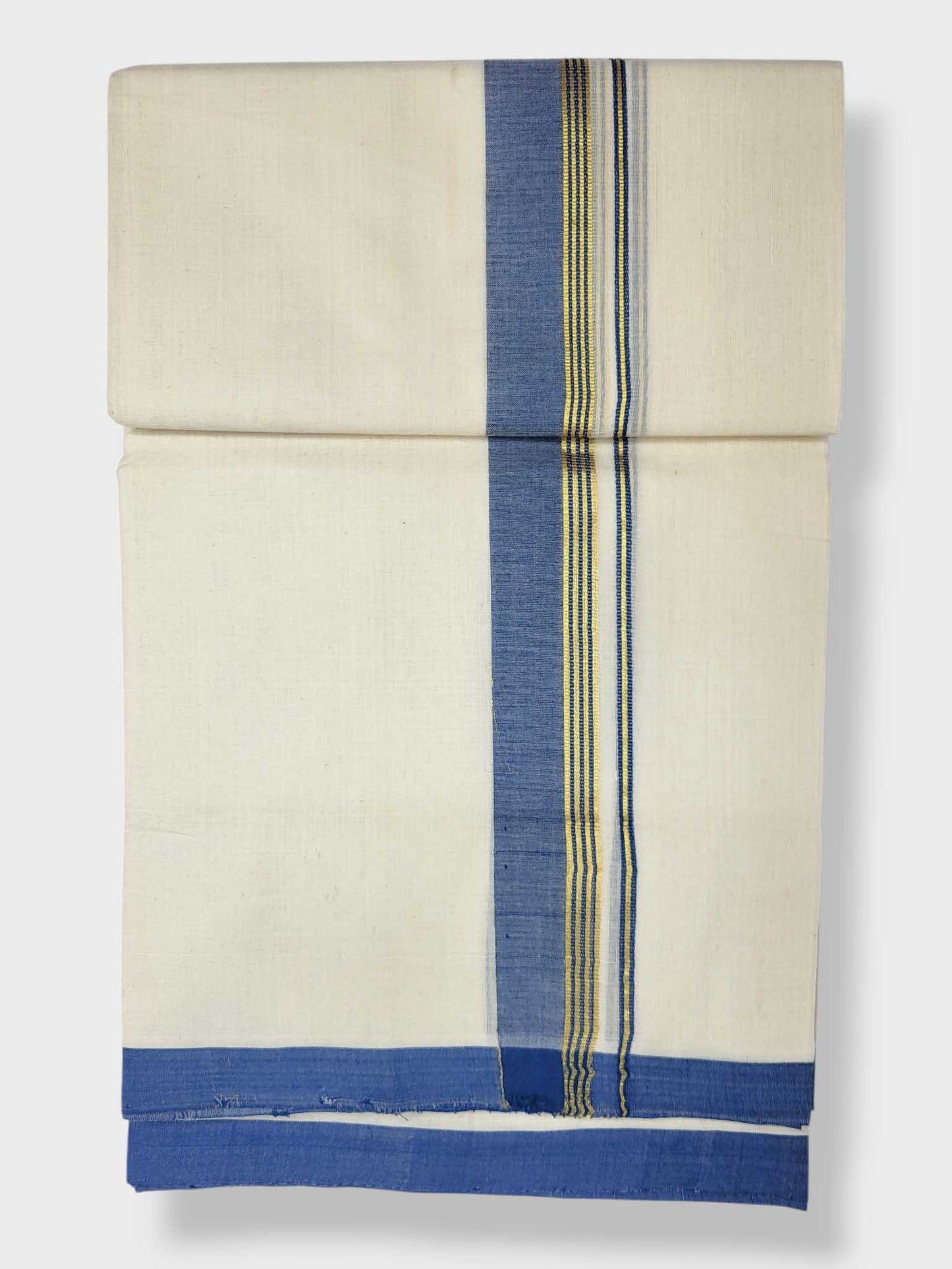 Kerala Balaramapuram Pure Cotton Handloom Mundu/Dhoti