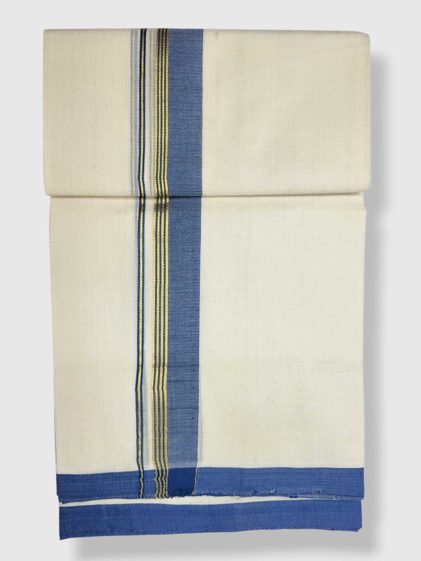 Kerala Balaramapuram Pure Cotton Handloom Mundu/Dhoti