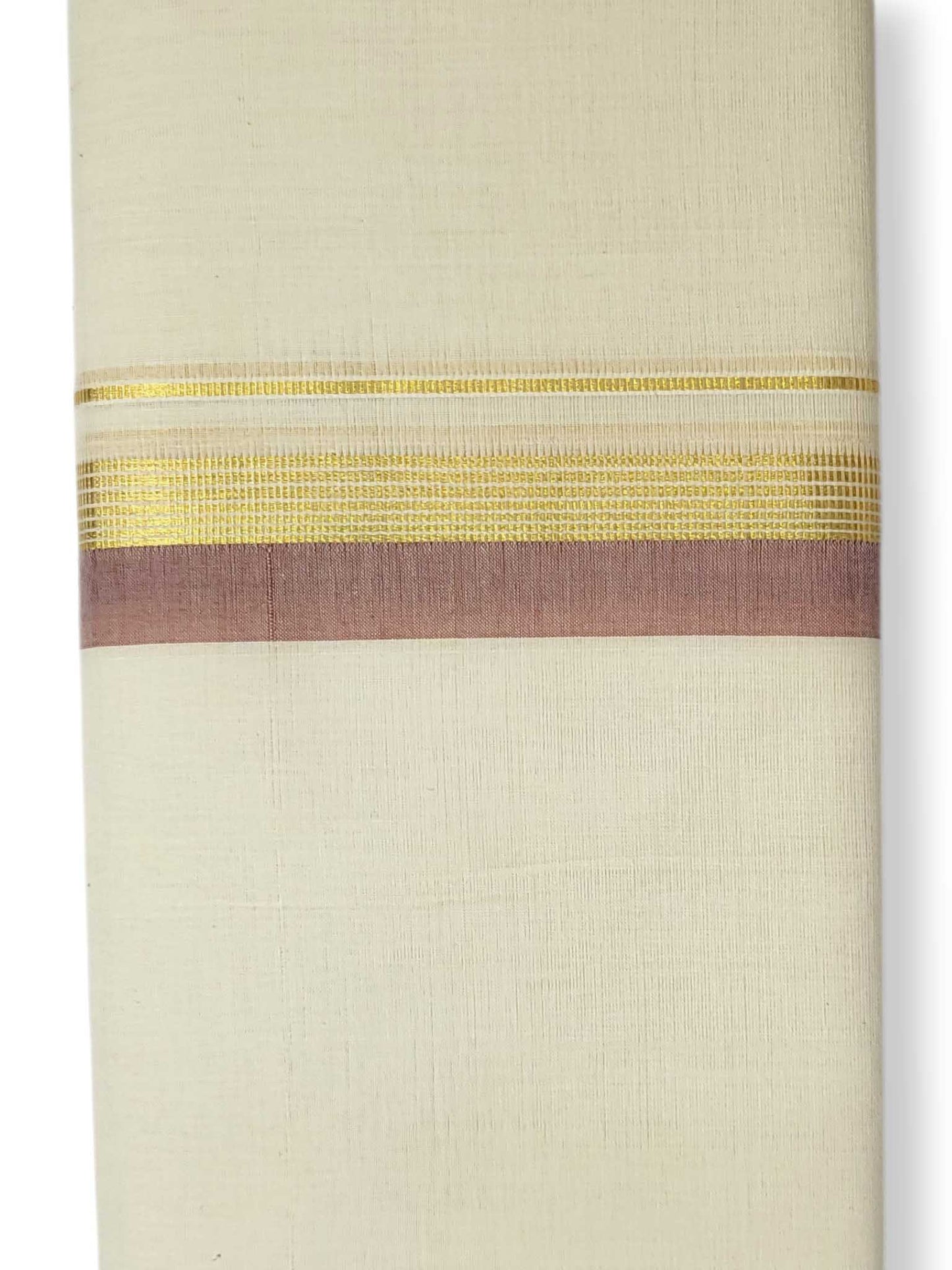 Kerala Balaramapuram Pure Cotton Handloom Mundu/Dhoti