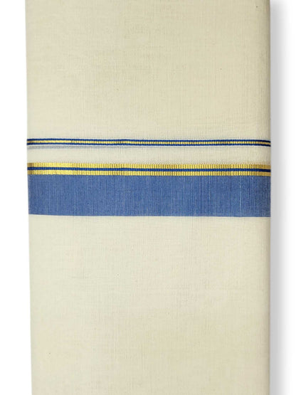 Kerala Balaramapuram Pure Cotton Handloom Mundu/Dhoti