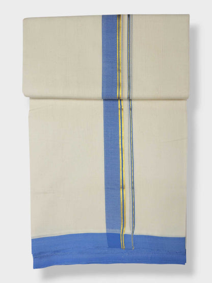 Kerala Balaramapuram Pure Cotton Handloom Mundu/Dhoti