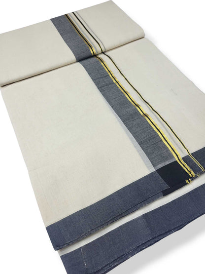 Kerala Balaramapuram Pure Cotton Handloom Mundu/Dhoti
