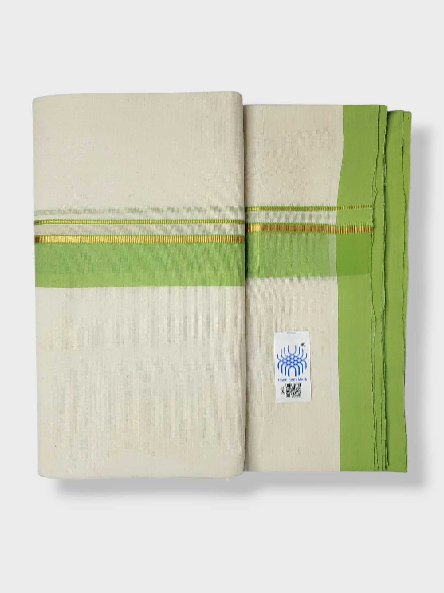 Kerala Balaramapuram Pure Cotton Handloom Mundu/Dhoti