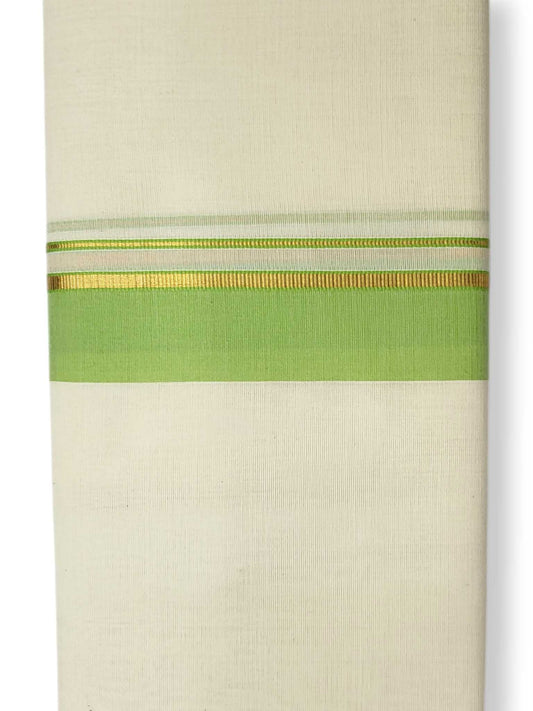 Kerala Balaramapuram Pure Cotton Handloom Mundu/Dhoti