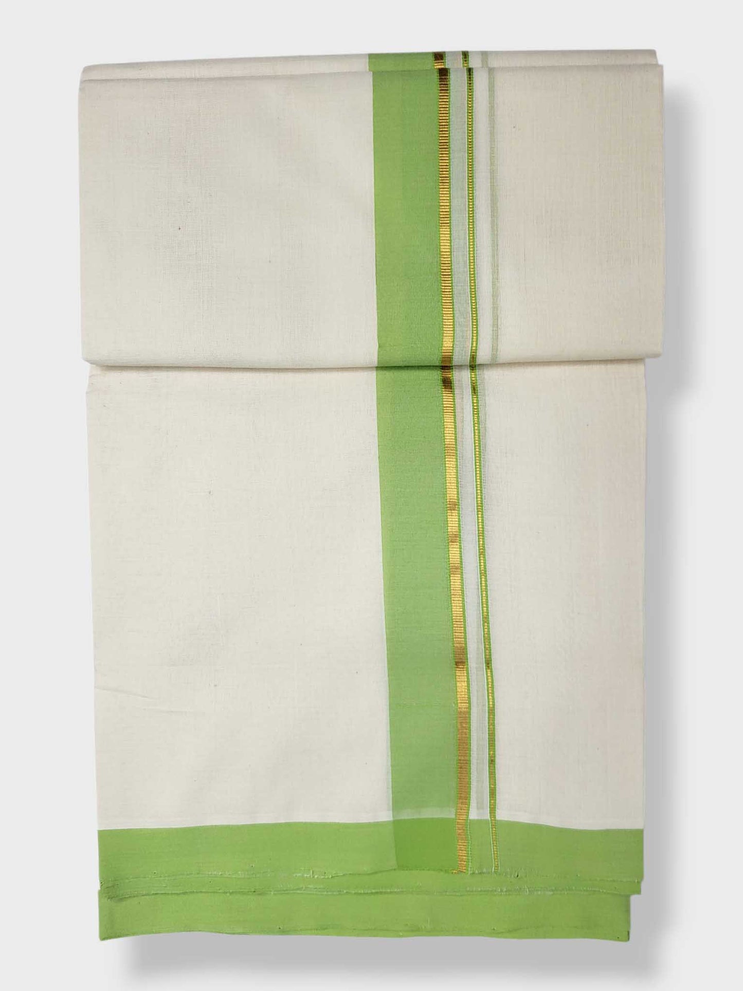 Kerala Balaramapuram Pure Cotton Handloom Mundu/Dhoti