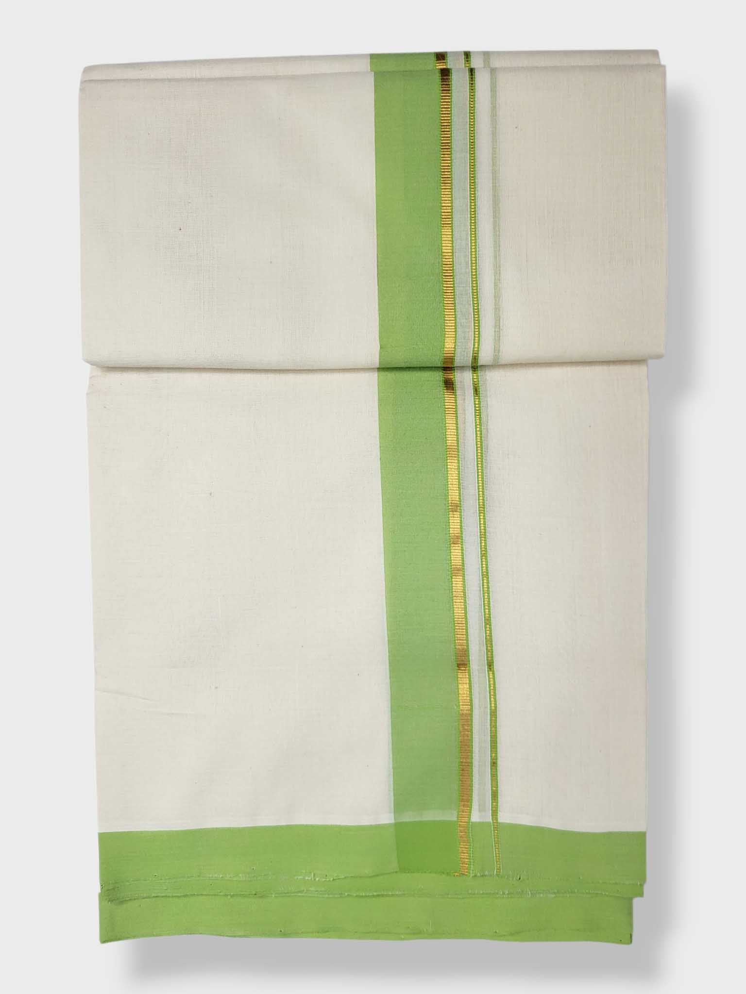 Kerala Balaramapuram Pure Cotton Handloom Mundu/Dhoti