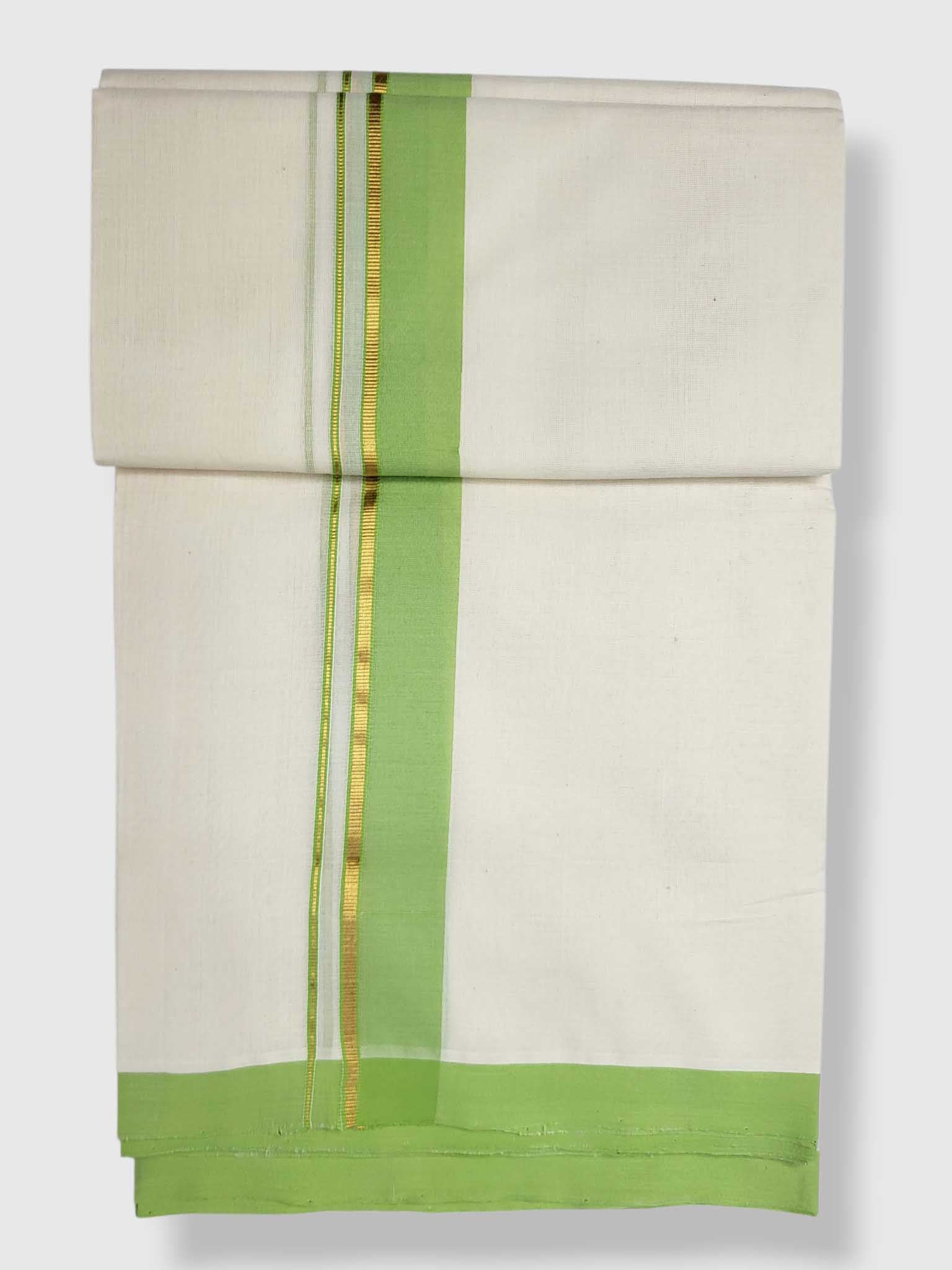 Kerala Balaramapuram Pure Cotton Handloom Mundu/Dhoti
