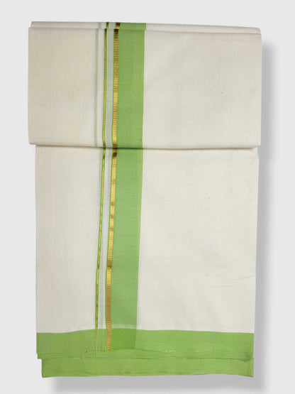 Kerala Balaramapuram Pure Cotton Handloom Mundu/Dhoti
