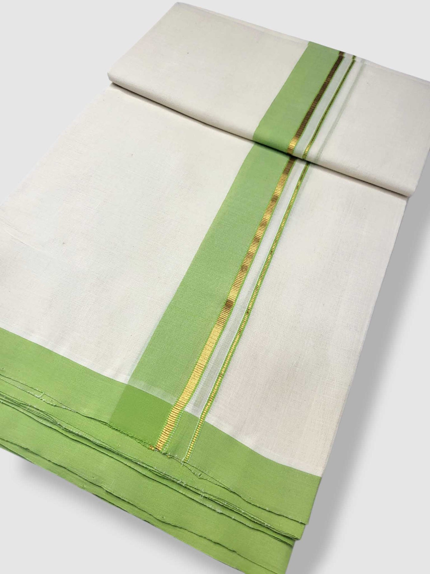 Kerala Balaramapuram Pure Cotton Handloom Mundu/Dhoti