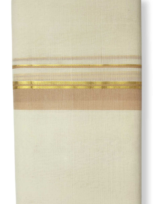 Kerala Balaramapuram Pure Cotton Handloom Mundu/Dhoti