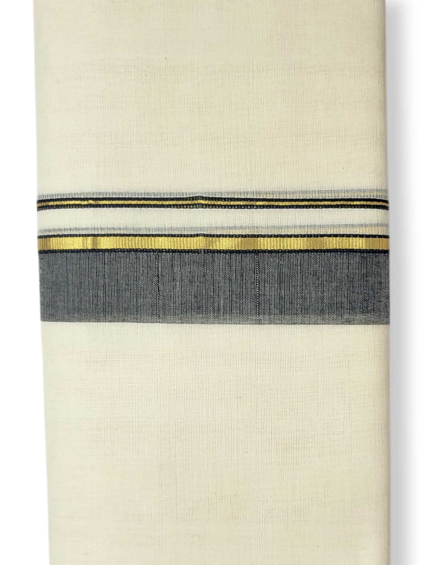 Kerala Balaramapuram Pure Cotton Handloom Mundu/Dhoti