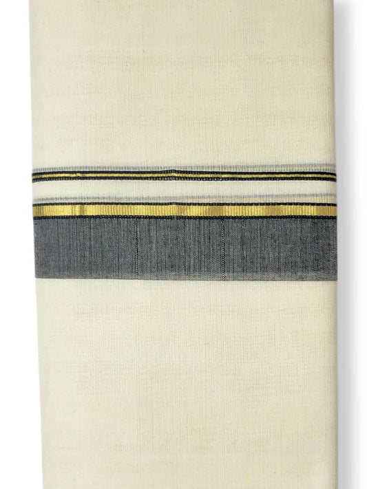 Kerala Balaramapuram Pure Cotton Handloom Mundu/Dhoti