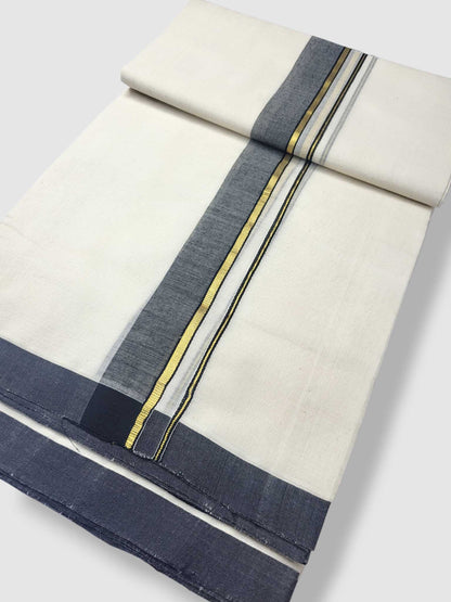 Kerala Balaramapuram Pure Cotton Handloom Mundu/Dhoti